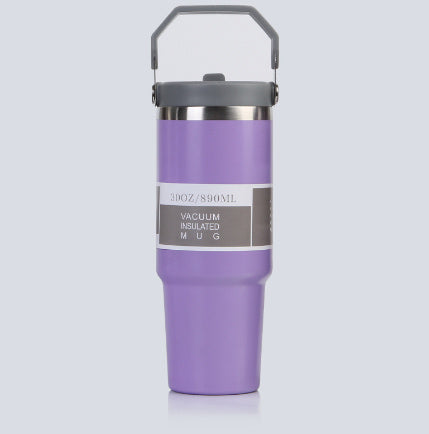 Tumbler-Becher Portabel Outdoor Edelstahl Thermobecher mit Tragegriff 20oz 600ml und 30oz 890ml