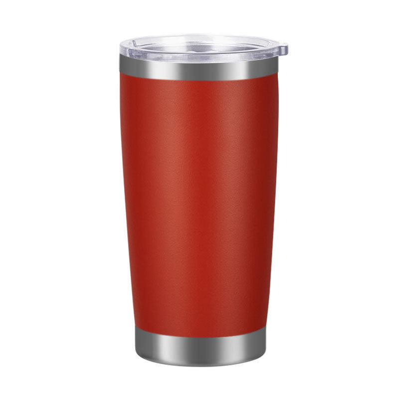 Tumbler-Becher Kaffeebecher Edelstahl Thermobecher mit Deckel 20oz 600ml