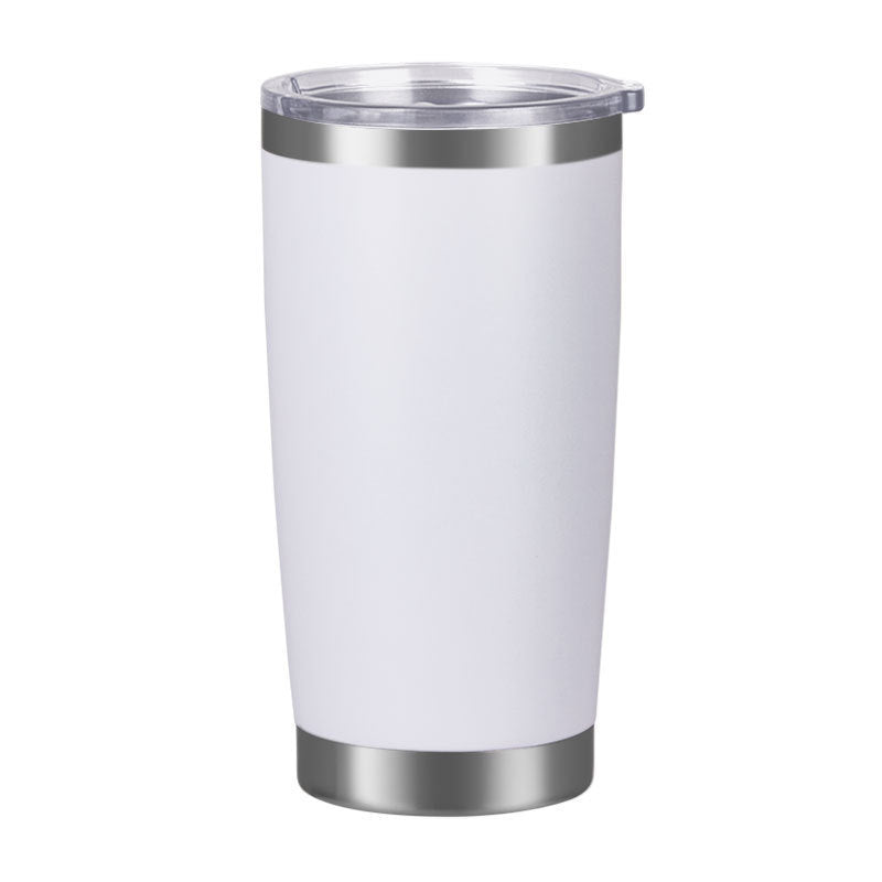 Tumbler-Becher Kaffeebecher Edelstahl Thermobecher mit Deckel 20oz 600ml