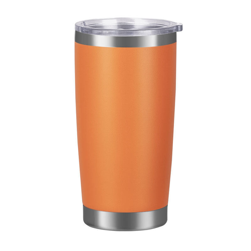 Tumbler-Becher Kaffeebecher Edelstahl Thermobecher mit Deckel 20oz 600ml