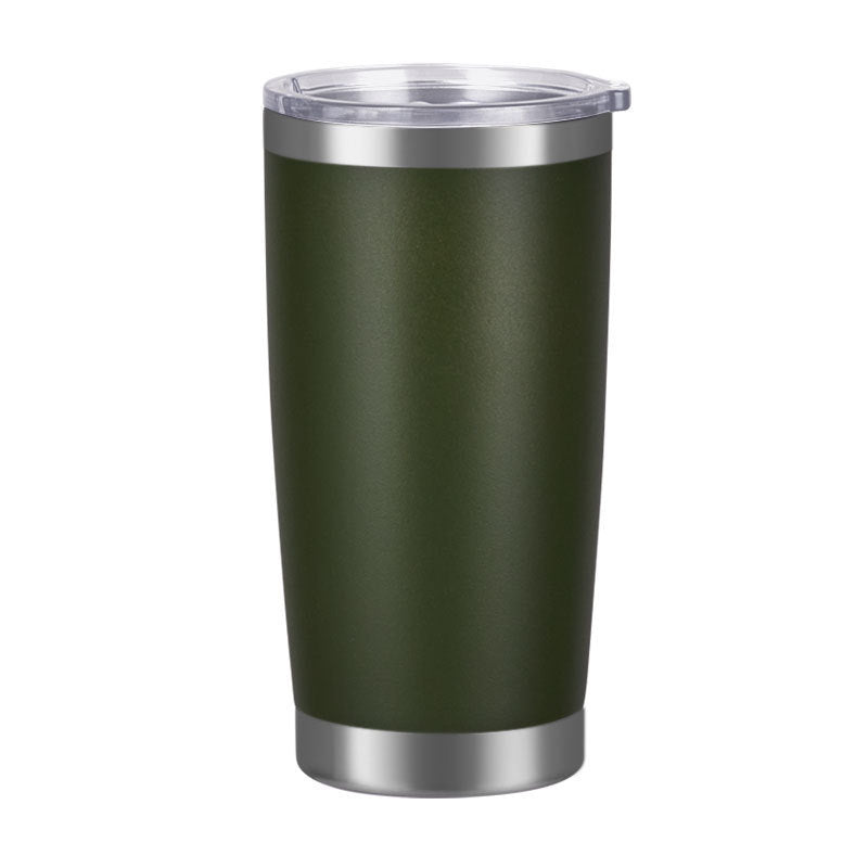 Tumbler-Becher Kaffeebecher Edelstahl Thermobecher mit Deckel 20oz 600ml