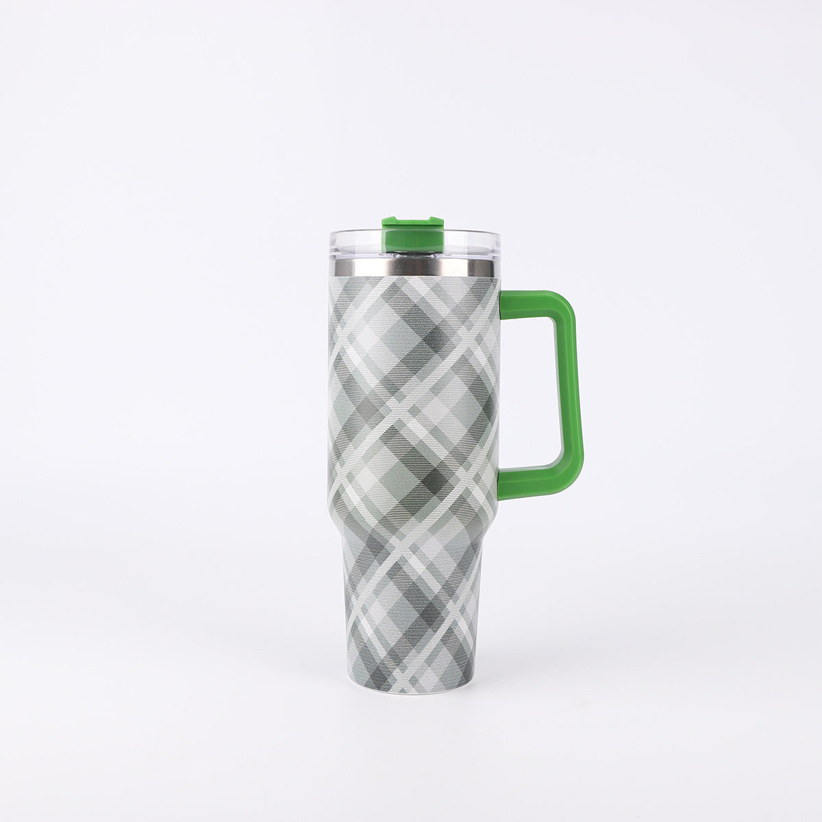 Tumbler-Becher Edelstahl Thermobecher mit Griff Deckel und Strohhalm mit verschiedenen Designs 40oz 1200ml