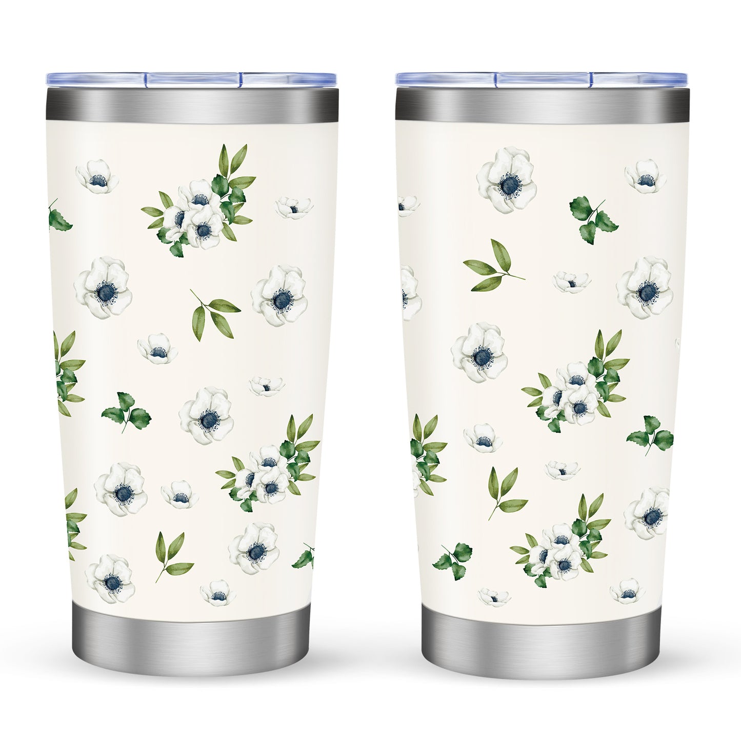 Tumbler-Becher Kaffeebecher Edelstahl Thermobecher mit Deckel mit verschiedenen Designs 20oz 600ml