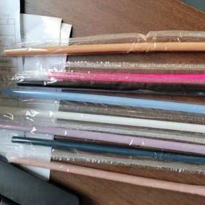 Wiederverwendbarer Trinkhalm für Tumbler Thermobecher Strohhalm Verschiedene Farben