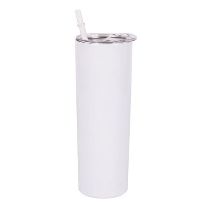 Tumbler-Becher Edelstahl Thermobecher mit Deckel und Strohhalm mit verschiedenen Designs 20oz 600ml
