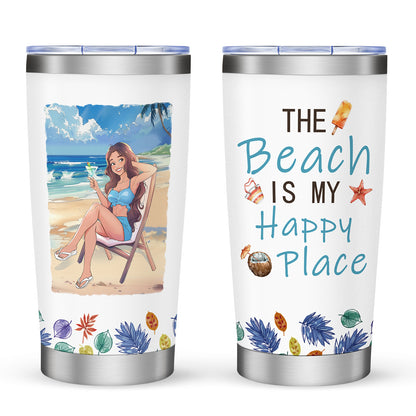 Tumbler-Becher Kaffeebecher Edelstahl Thermobecher mit Deckel mit verschiedenen Designs 20oz 600ml