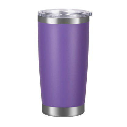 Tumbler-Becher Kaffeebecher Edelstahl Thermobecher mit Deckel 20oz 600ml