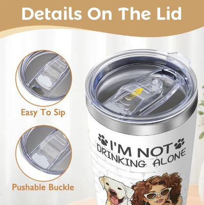 Tumbler-Becher Kaffeebecher Edelstahl Thermobecher mit Deckel mit verschiedenen Designs 20oz 600ml