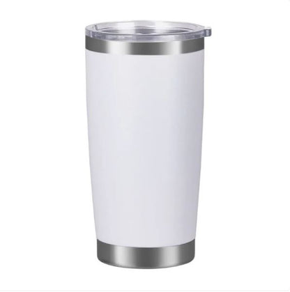 Tumbler-Becher Kaffeebecher Edelstahl Thermobecher mit Deckel 20oz 600ml