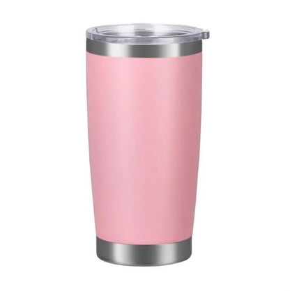 Tumbler-Becher Kaffeebecher Edelstahl Thermobecher mit Deckel 20oz 600ml