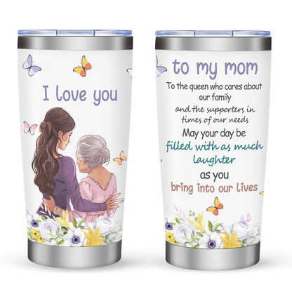 Tumbler-Becher Kaffeebecher Edelstahl Thermobecher mit Deckel mit verschiedenen Designs 20oz 600ml