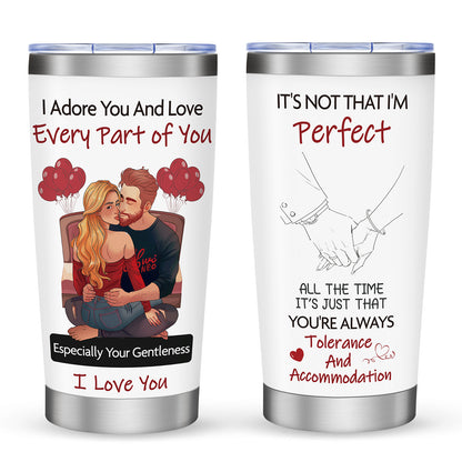 Tumbler-Becher Kaffeebecher Edelstahl Thermobecher mit Deckel mit verschiedenen Designs 20oz 600ml
