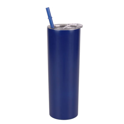 Tumbler-Becher Edelstahl Thermobecher mit Deckel und Strohhalm mit verschiedenen Designs 20oz 600ml