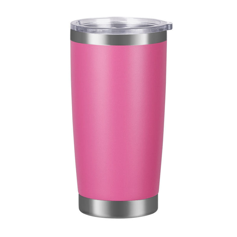 Tumbler-Becher Kaffeebecher Edelstahl Thermobecher mit Deckel 20oz 600ml