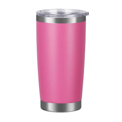 Tumbler-Becher Kaffeebecher Edelstahl Thermobecher mit Deckel 20oz 600ml